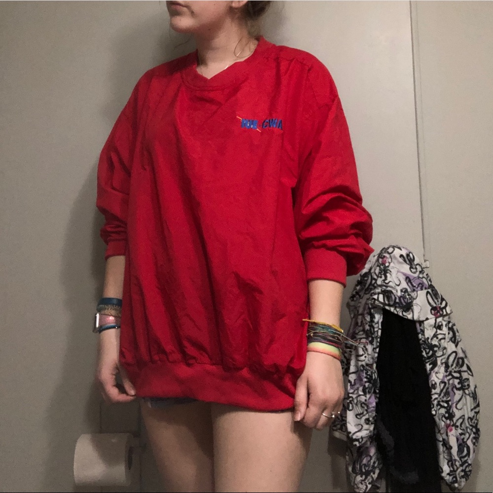 Red Parachute Jacket - Picture 4 of 6